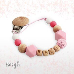 NEW - Pacifier Silicone Color Pink/Fuxcia